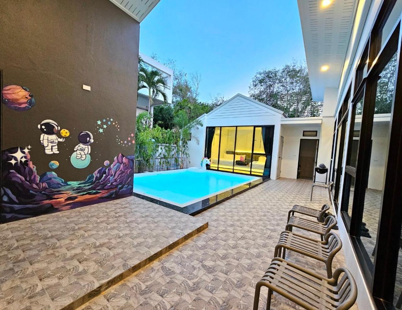 Madaguscar Private Pool Villa-Pattaya Jomtien Beach Exterior photo