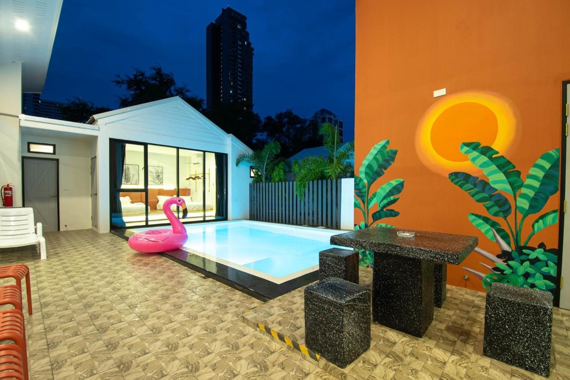 Madaguscar Private Pool Villa-Pattaya Jomtien Beach Exterior photo